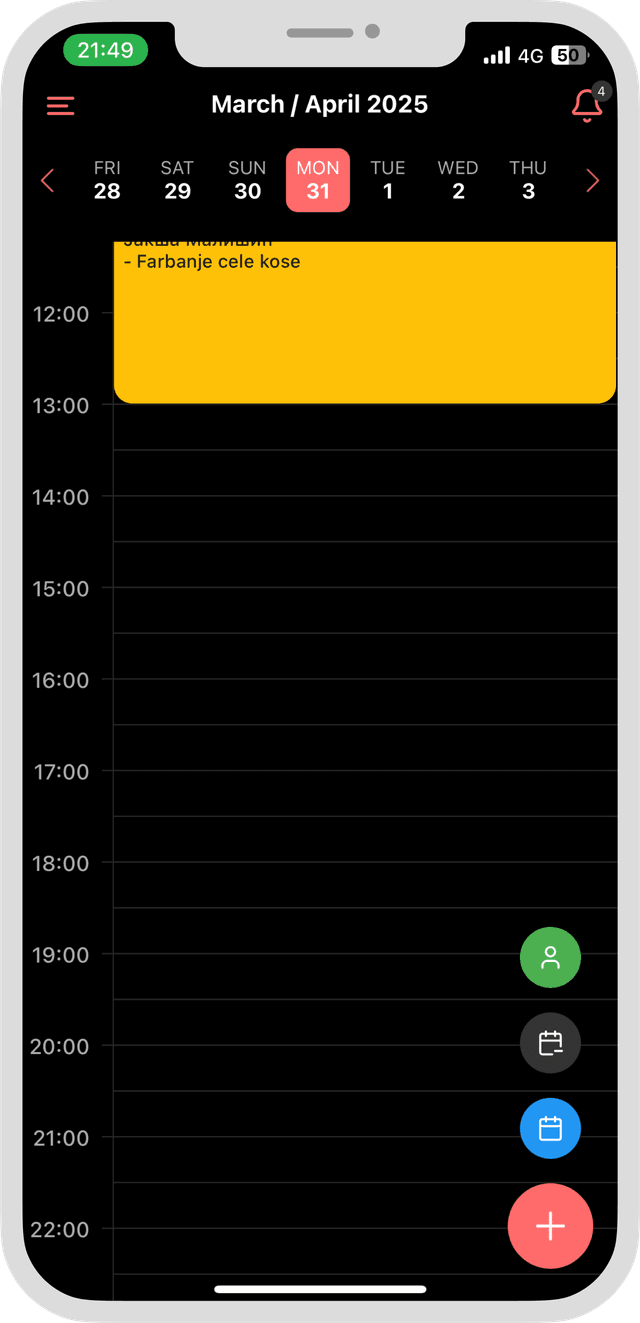 Upravljanje Terminima